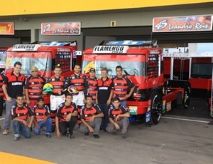 A equipe Fla Truck durante a primeira etapa do campeonato disputada no final de fevereiro, no RS