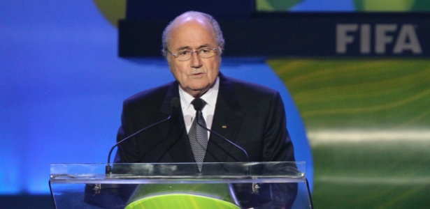 Presidente da Fifa Sepp Blatter comandará festa do sorteio da Copa em dezembro de 2013 na Bahia