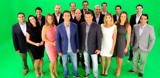 Equipe de transmissões e jornalismo da Fox Sports