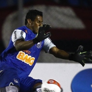 Reserva de Rafael, Aranha defendeu o Santos em 16 jogos e sofreu 11 gols na temporada 2012