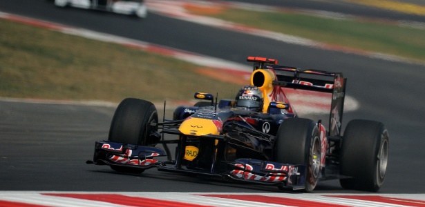 Vettel fez sua 13ª pole da temporada 2011, com o tempo de 1min24s178 na Índia