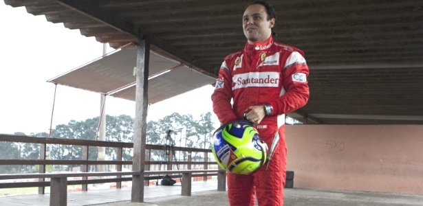 Felipe Massa se prepara para correr de kart contra jornalistas antes do GP do Brasil