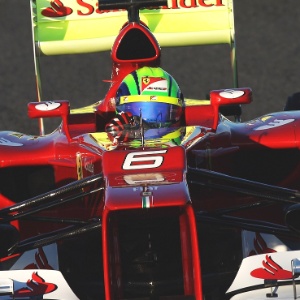Felipe Massa testou o carro da Ferrari nos dois primeiros dias de treinos da F-1 em Jerez