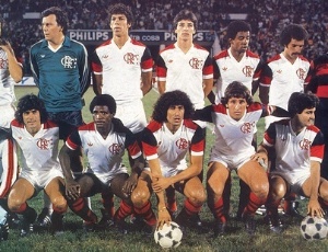 O time do Flamengo durante a Libertadores de 1981. Título Mundial será homenageado em 2011