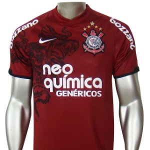 Nova camisa do Corinthians, a terceira, tem estampa de São Jorge, padroeiro do clube