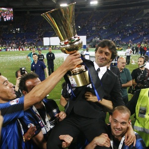Campeão da Copa da Itália, técnico Leonardo conquistou seu primeiro título na Inter de Milão
