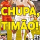 Blog: Jornal popular provoca o Corinthians após tri santista: "Chupa Timão"
