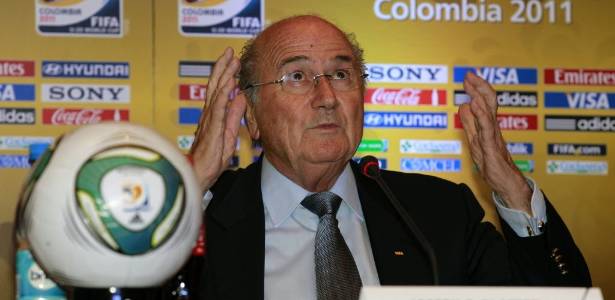 Blatter disse que está tranquilo em relação à organização da Copa de 2014 no Brasil