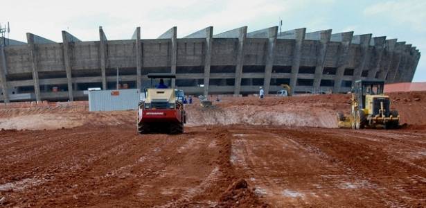 Obras do Mineirão já estão mais de 30% concluídas, segundo cronograma inicial
