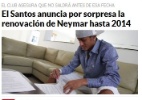 Renovação de Neymar é destaque na Espanha, e internautas criticam imprensa local