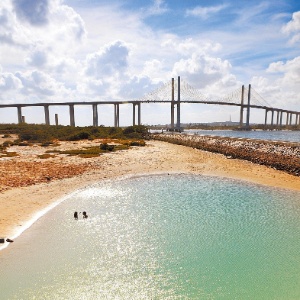 : Obra da Copa-2014 pode levar esgoto para ponto turístico e praias de Natal