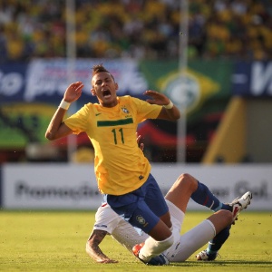 Neymar vem sendo a principal estrela do ciclo de Mano Menezes à frente da seleção brasileira
