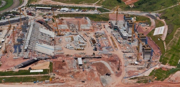 No dia 06/03, a construtora Odebretch anunciou a conclusão de quase 30% das obras do Itaquerão