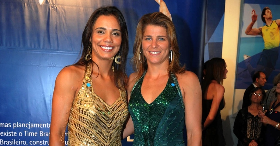 Juliana (e) e Larissa chegam para o Troféu Brasil Olímpico