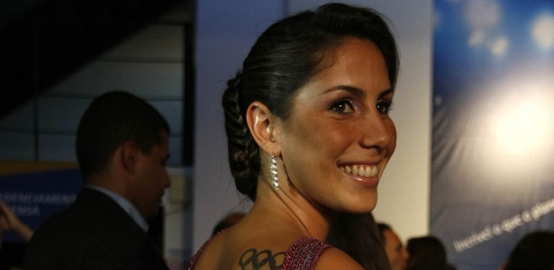 Lara Teixeira, do nado sincronizado, no Prêmio Brasil Olímpico - André Ricardo/UOL