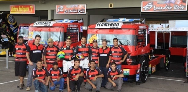 Em sua primeira prova na categoria, o Flamengo já foi premiado pela organização - Divulgação