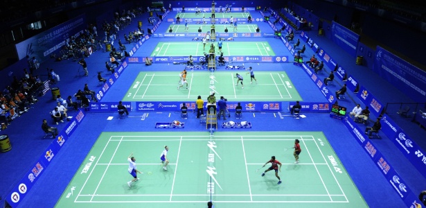 O badminton é um esporte olímpico, mas pouco conhecido no Brasil - Liu Jin/AFP