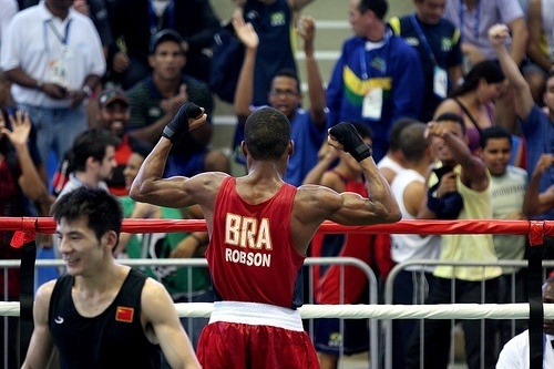 Robson da Conceição é um dos brasileiros nas finais do boxe nos Jogos Mundiais Militares