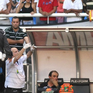 Ricardo Gomes sofreu AVC hemorrágico durante a partida contra o Flamengo, domingo - Fernando Maia/UOL
