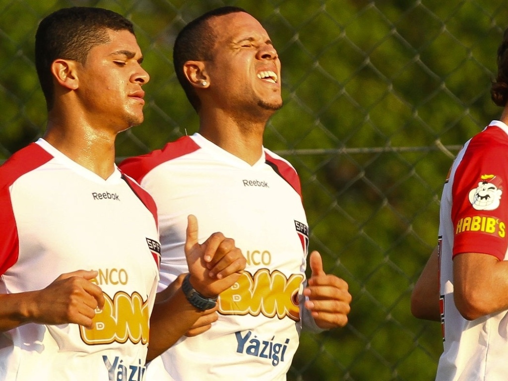 O atacante voltou ao São Paulo em março, mas ainda não reestreou com a camisa do time - Luiz Pires/VIPCOMM