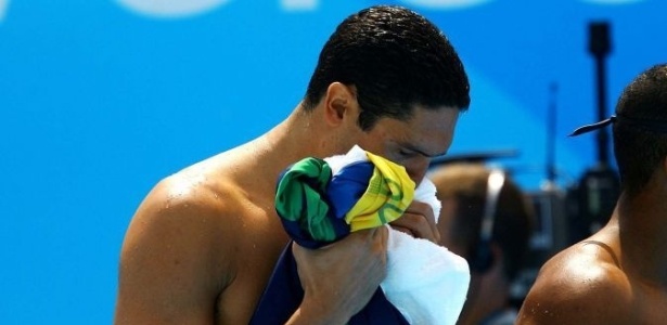 Com quatro pódios em quatro Olimpíadas, o nadador Gustavo Borges se despediu das competições em Atenas-2004