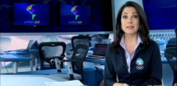 Ana Paula Padrão denuncia imagens "pirateadas" pela Globo, sem creditar o UOL