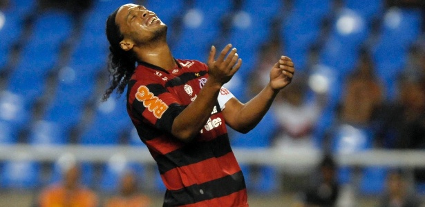 Ronaldinho Gaúcho enfrenta um mau momento dentro e fora de campo no Flamengo - Alexandre Loureiro/VIPCOMM