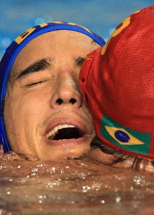 Rudá Franco, um dos brasileiros que atuarão em Melbourne, festeja o bronze do Brasil no Pan-2011