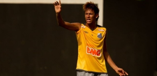 Contra o Botafogo, Neymar espera vencer a primeira partida na temporada 2012 - Ricardo NogueiraFolhapress