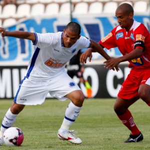 Titular do ataque celeste, Anselmo Ramon quer se preservar na folga para voltar bem ao Cruzeiro - Washington Alves/Vipcomm