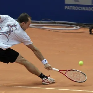O brasileiro Bruno Soares. Ele e o norte-americano Eric Butorac venceram o brasileiro André Sá e o eslovaco Michal Mertinak por 2 sets a 1 (3/6, 6/4 e 10/8) neste domingo, em São Paulo - Rodrigo Paiva/UOL