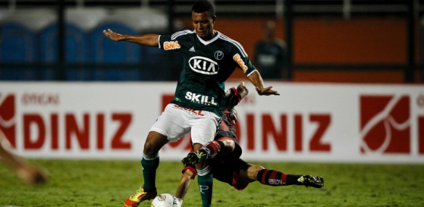 João Vitor, volante do Palmeiras, foi afastado do time após chegar a treino bêbado - Leandro Moraes/UOL