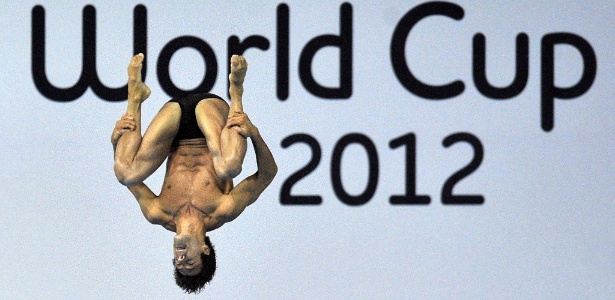 Hugo Parisi Salta na Copa do Mundo de Londres; ele se classificou para Olimpíada na plataforma de 10 m