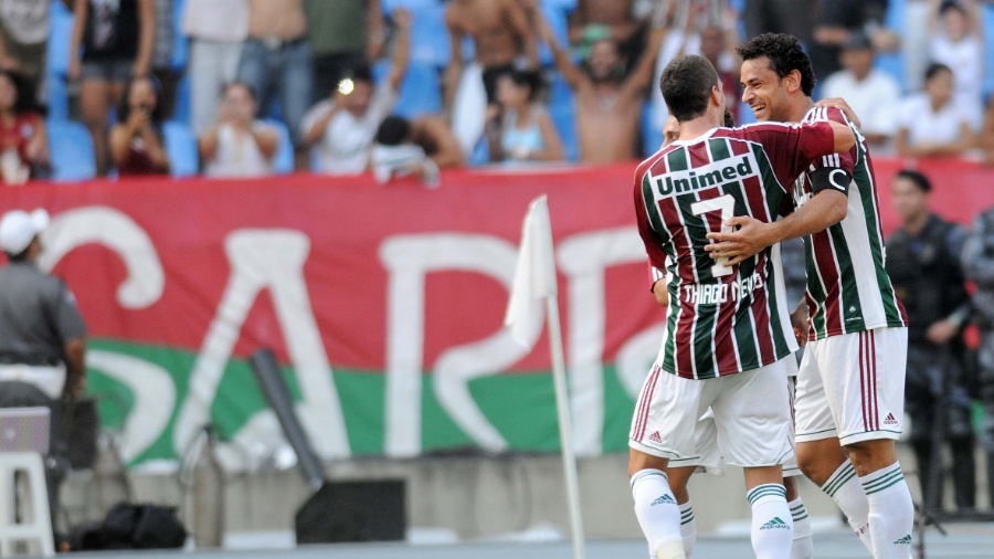 Thiago Neves e Fred foram campeões do Carioca e do Brasileirão com Abel Braga no Fluminense de 2012 - Dhavid Normando/Photocamera