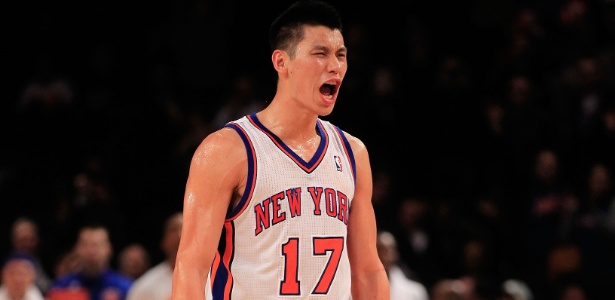Atuando pelos Knicks, Lin foi a grande sensação da temporada passada da NBA - Chris Trotman/Getty Images/AFP