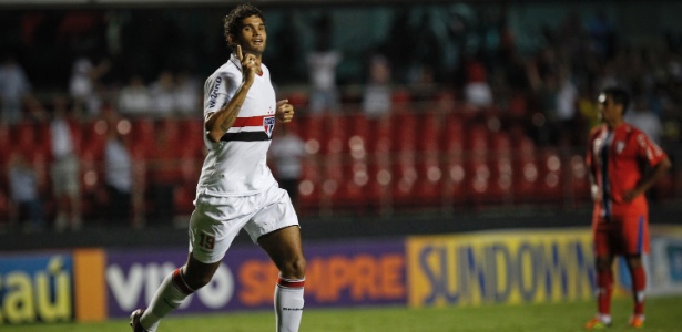 Willian José marcou o segundo gol do São Paulo contra o Figueirense - Leandro Moraes/UOL