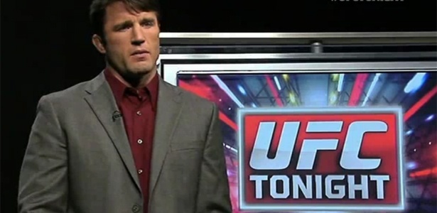 Chael Sonnen provoca Anderson Silva durante o programa "UFC Tonight"