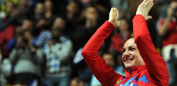 Yelena Isinbayeva está confiante na conquista do ouro em Londres e planeja quebra de recorde mundial