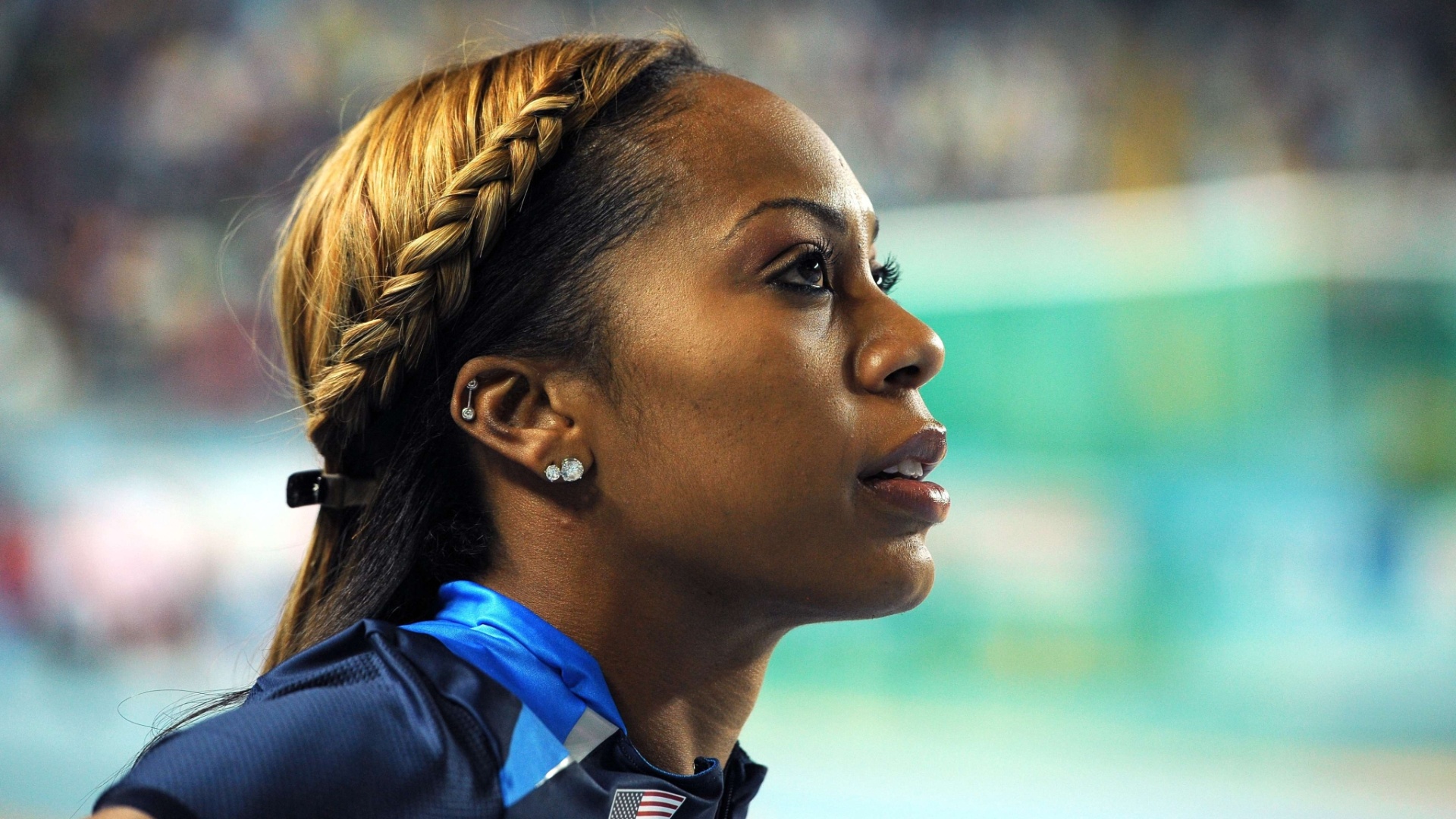 Sanya Richards-Ross, de 27 anos, é uma corredora norte-americana nascida na Jamaica. - AFP