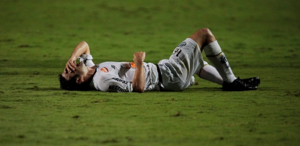 Juan em ação pelo Santos na Libertadores de 2012, contra o Juan Aurich-PER - Leandro Moraes/UOL