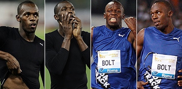 Após nove meses longe das pistas, Usain Bolt venceu Powell por só dois centésimos - Reuters e AFP