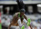 Cubana bicampeã mundial do salto triplo desiste do Pan após lesão