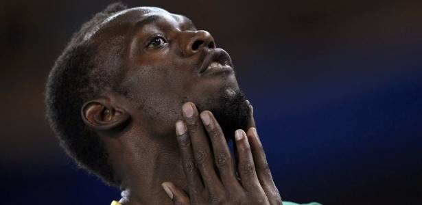 Bolt apresentou novo estilo para o Mundial de Daegu: cavanhaque e cabelo mais longo - REUTERS/Phil Noble