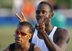 De folga, Mundial de atletismo tem Bolt com chifrinhos no rival e queda na marcha