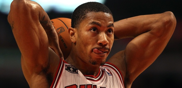 Armador Derrick Rose foi um dos escolhidos para o quinteto ideal da NBA em 2010-11 - Getty Images