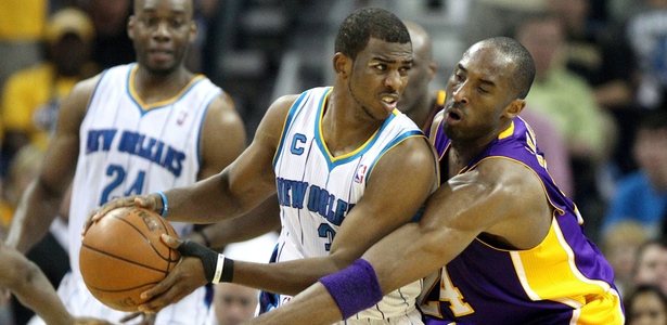 Os Lakers queriam Chris Paul como companheiro de Kobe Bryant para a temporada  - Dan Anderseon/EFE