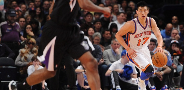 Jeremy Lin explodiu após se tornar titular do New York Knicks - Andrew Gombert/EFE
