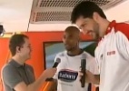 UOL Vê TV: Tiago Leifert vive momento popstar e ofusca estrelas do basquete em Franca - Reprodução