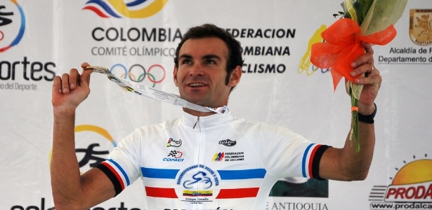 Gregory Panizo foi campeão de estrada do Pan-Americano de Ciclismo na Colômbia - Luiz Barbosa/Divulgação