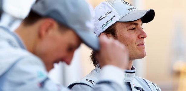Michael Schumacher e Nico Rosberg tiveram ajustes diferentes em 2010 - Mark Thompson/Getty Images